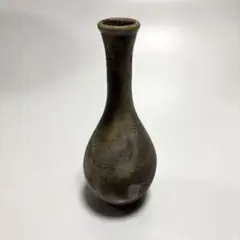 備前焼　花瓶　共箱付　和モダン　窯変のサムネイル