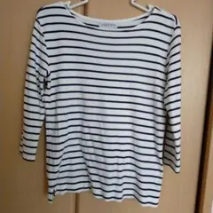 しまむら　クロッシー　ボーダーカットソー　М