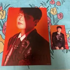 ジョンホ PARADIGM タワレコ特典フライヤー＋トレカ①