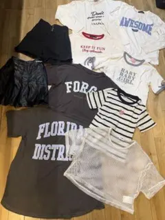 10点まとめ売り Tシャツ ショートパンツ スカート