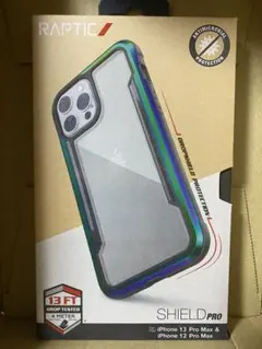 RAPTIC iPhone13/12 pro max ケース イリデセント 衝撃