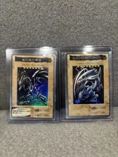 遊戯王 青眼の白竜 真紅眼の黒竜 シールダス セット - メルカリ