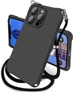 iPhone12 Pro Max スマホケース ストラップ 斜め掛け 取り外し可