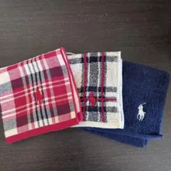 ラルフローレンハンカチ　3枚セット