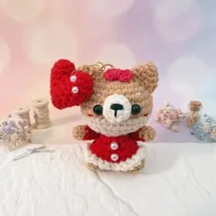 あみぐるみ☆柴犬☆キーホルダー