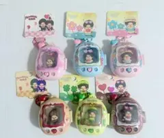 Monchhichi モンチッチ 光るたまごっち キーホルダー 6種セット - メルカリ