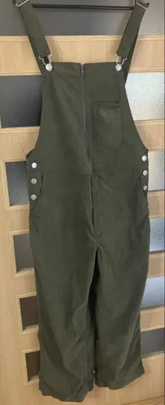 ワークマン サロペット M コーデュロイ 撥水 オーバーオール