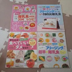 2012年　ひよこクラブ付録　離乳食レシピ本体　他