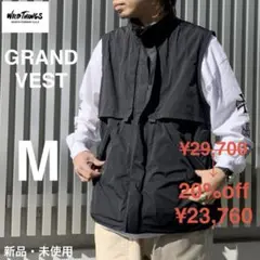 SALE 新品 WILDTHINGS ベスト ナイロン ワイルドシングス