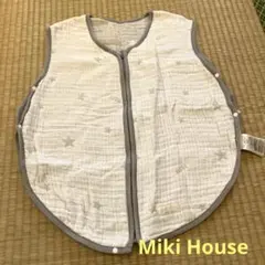 ミキハウス　ガーゼ素材のスリーパー