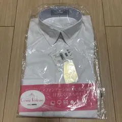 AOKI LES MUES コットンシャツ　就活シャツ　7号　ノーアイロン　長袖