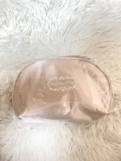 ポーチ　薄ピンク　大きめ