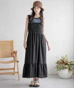 LOWRYSFARM ２ＷＡＹシャーリングワンピース