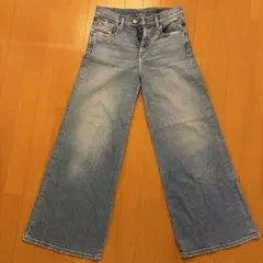 y2k ディーゼル D-AKEMI ワイド フレア デニムパンツ　W26 L28のサムネイル
