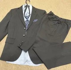 ストライプ柄フォーマルスーツ 上下セット 150