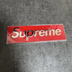 supreme car emblem 25 FW 赤 レッド カー エンブレム