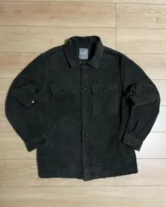 GAP コーデュロイ 長袖シャツ ダークグリーン　Mサイズ