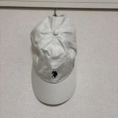 U.S. Polo Assn. ホワイトベースボールキャップ