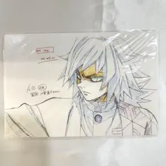 冨岡義勇　原画ポストカード　絵巻カフェ二期　立志編　鬼滅の刃　ufotable