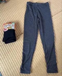 ユニクロ レギンス 110 タイツ105センチ　2枚セット