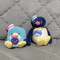 タキシードサム　ピングー　ぬいぐるみマスコット　ガチャガチャ