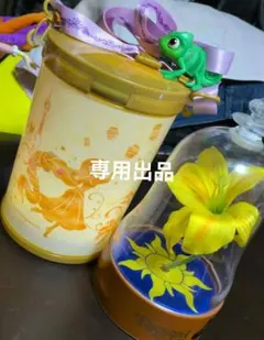 ラプンツェル ポップコーンバケット花のオブジェのサムネイル