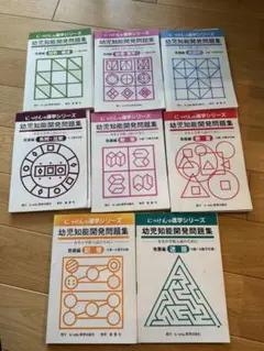 新品♪にっけんの進学シリーズ 幼児知能開発問題集 発展編 3冊セット
