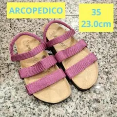 【ARCOPEDICO】【35 23.0cm】【パープル】サンダルのサムネイル