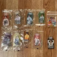 【未使用】SnowMan CD特典お守りキーホルダー　９個セット