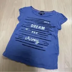 トミーヒルフィガー オーガニックコットン ベビー半袖Tシャツ 女の子90cm