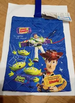 日本製トイ・ストーリー 上靴入れ 新品　キルト