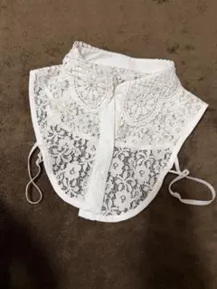 ホワイトレース つけ襟