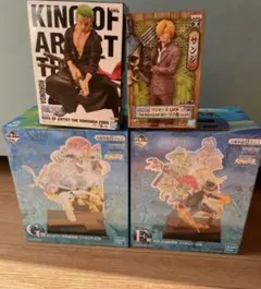 ワンピース フィギュアセット 一番くじ 大海賊百景 ゾロ　サンジ　キャロットなど