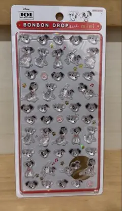 Disney BONBON DROP mini シール　101匹わんちゃん
