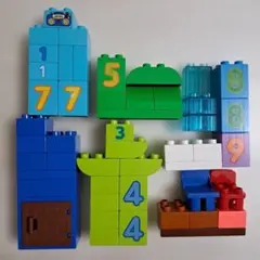 LEGO　レゴ　デュプロ　青　水色　緑　黄緑　まとめ売り