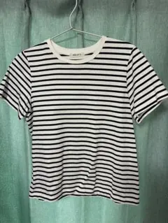 NOLLEY'S ノーリーズ ボーダー 半袖Tシャツ サイズ36のサムネイル