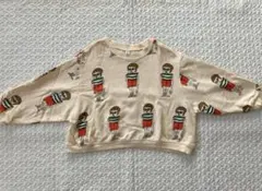 【美品】MARKEY'S ホーガン　オリバー　総柄トレーナー 110