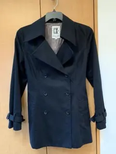 MK ミシェルクラン　トレンチコート ブラック 黒