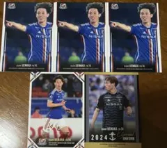 カルビー 守田英正 サッカー日本代表カード 4枚セット もりたひでまさ