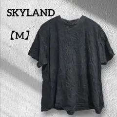 SKYLAND 【M】 ブラック 半袖Tシャツ トップス レディース Tシャツ