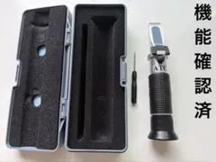 기능 확인: ATC 아날로그 당도계, 본체, 소형 드라이버, 케이스 포함, 무료 연구
