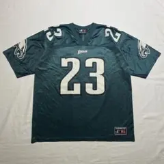 NFL Reebok メンズXXL ゲームシャツ イーグルス カース ジャージー