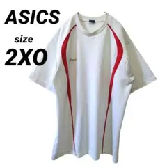 ASICS アシックス メンズ 半袖 Tシャツ トレーニング 2XO 赤ライン