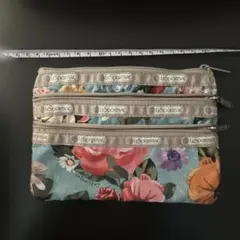 LeSportsac ハワイお土産　フラワープリント ポーチ