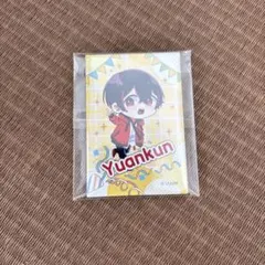 ゆあんくん　スクエア缶バッチ