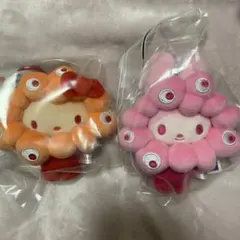 サンリオ ミャクミャク 推しカラー マイメロ キティ カラビナ BC 2個セット
