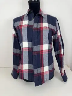 トミーヒルフィガー　チェック柄 長袖シャツ　M