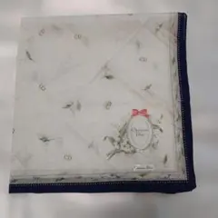 Christian Dior 大判ハンカチ 花柄