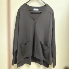 ウォッシャブルワイドシルエットカーディガンのサムネイル