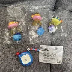 たまごっち カプセルトイ4個セット（ぎんじろっち、ますくっち）